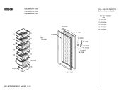 Схема №1 GSD86640 с изображением Панель для холодильника Bosch 00438745