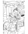 Схема №1 AWZ 129 с изображением Обшивка для электросушки Whirlpool 481245210382