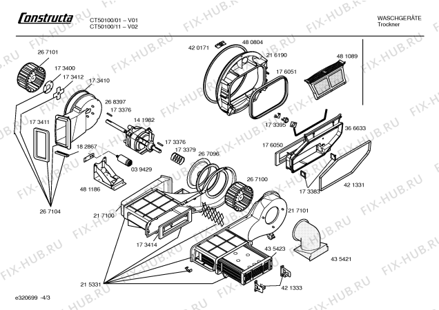 Схема №2 CT50100 Constructa с изображением Ручка для электросушки Bosch 00492182