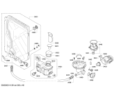 Схема №1 SMI69T05GB с изображением Передняя панель для посудомоечной машины Bosch 00676226