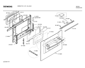 Схема №1 HB89E75 с изображением Панель управления для плиты (духовки) Siemens 00431489
