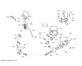 Схема №2 SHX56B02UC с изображением Держатель Bosch 00417498