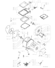 Схема №1 TDLR7221INVERTER с изображением Кнопка, ручка переключения для стиралки Whirlpool 488000521590