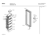 Схема №1 GSU3401 с изображением Емкость для заморозки для холодильника Bosch 00358281