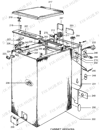 Взрыв-схема стиральной машины Gorenje Pesukarhu 1000 Plus D800A06A FI   -White 4_5 kg (900000901, D800A06A) - Схема узла 02