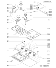 Схема №1 AKR311IX (F091897) с изображением Руководство для плиты (духовки) Indesit C00372121