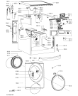 Схема №2 WA PL 9843 DA с изображением Микромодуль для стиральной машины Whirlpool 481010494422