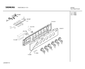 Схема №1 HM32720NL с изображением Панель управления для электропечи Siemens 00360671