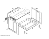 Схема №1 JH11AA50 с изображением Панель управления для плиты (духовки) Bosch 00704553