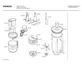 Схема №1 MK35218 EXTRAKLASSE с изображением Верхняя часть корпуса для кухонного комбайна Siemens 00094604