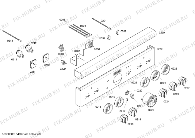 Схема №1 PG304BLP с изображением Инструкция по эксплуатации для плиты (духовки) Bosch 00591983