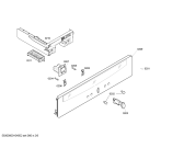 Схема №1 B1644N0GB с изображением Панель управления для электропечи Bosch 00439991