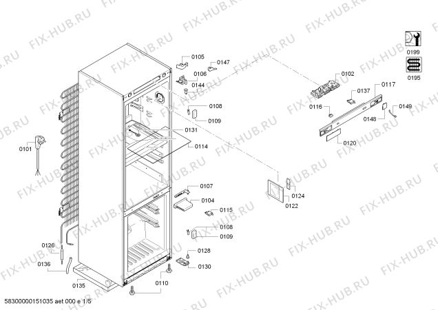 Схема №2 KG39FS50 с изображением Дверь для холодильника Siemens 00710074