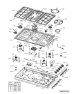 Схема №1 KHPF 9010/I с изображением Труба для плиты (духовки) Whirlpool 482000004261