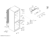 Схема №2 KGV39VW13R Bosch с изображением Дверь для холодильника Bosch 00249547