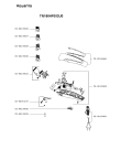 Схема №1 TN1604F0/GU0 с изображением Часть корпуса для электрофена Rowenta CS-00144661