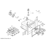 Схема №1 HBA23B261E Horno bosch indpnd.multf.negr.reloj cif с изображением Передняя часть корпуса для плиты (духовки) Bosch 00673101