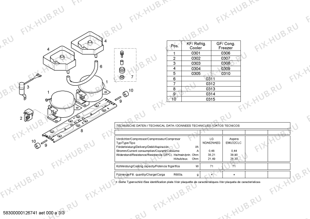 Схема №1 KG36S300 с изображением Панель для холодильной камеры Siemens 00446218