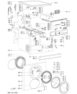 Схема №1 AWO 8166 с изображением Обшивка для стиральной машины Whirlpool 481245217768