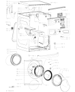 Схема №1 AWOE 14001 с изображением Обшивка для стиральной машины Whirlpool 481010746997