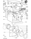 Схема №1 AWM 5068/2 с изображением Обшивка для стиральной машины Whirlpool 481245211841