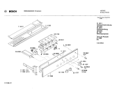 Схема №2 HEE626CNN с изображением Передняя часть корпуса для духового шкафа Bosch 00272303