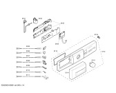 Схема №1 3TS560A TS560 с изображением Панель управления для стиралки Bosch 00442453