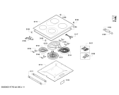 Схема №1 M14R70N0 с изображением Стеклокерамика для плиты (духовки) Bosch 00685365