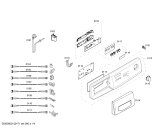 Схема №1 WAA20261PL с изображением Панель управления для стиральной машины Bosch 00673883