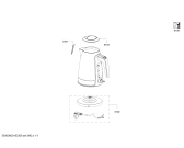 Схема №1 TWK6A017 ComfortLine с изображением Цоколь для чайника (термопота) Bosch 12012408