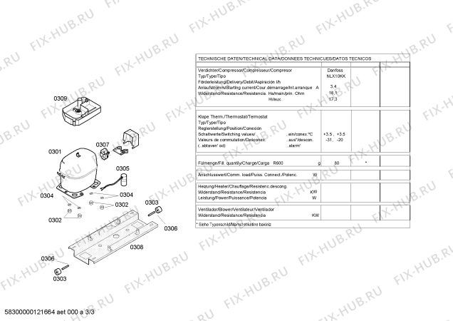 Схема №1 KGV36X50 с изображением Дверь для холодильника Bosch 00244717