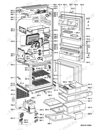 Схема №1 625.1.02 с изображением Ящичек для холодильника Whirlpool 481244079157