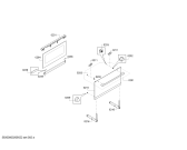 Схема №3 J1HCC0AN0B с изображением Фронтальное стекло для электропечи Bosch 00777147