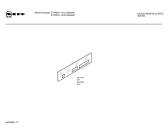 Схема №1 Z7440N1 с изображением Панель для посудомоечной машины Bosch 00288147