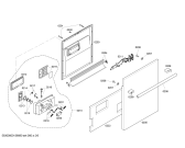 Схема №3 SL84A316UC HiDefinition с изображением Внешняя дверь для посудомоечной машины Siemens 00244167