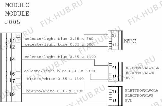 Большое фото - Проводка для стиральной машины Indesit C00264602 в гипермаркете Fix-Hub