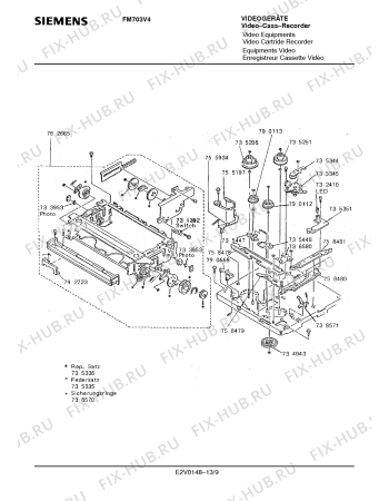 Схема №2 FM703V4 с изображением Панель для жк-телевизора Siemens 00782664