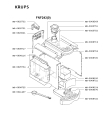 Схема №1 FNF247(0) с изображением Плата управления для электрокофемашины Krups MS-0925995