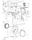 Схема №1 KOBLENZ 2480 с изображением Блок управления для стиралки Whirlpool 481010384341