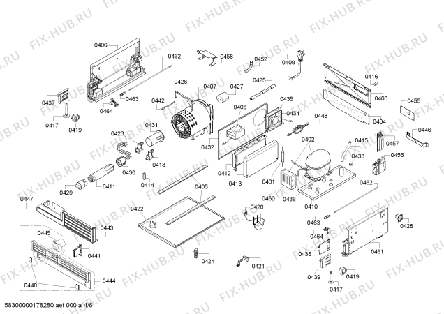 Схема №1 FID18M1EL1 с изображением Декоративная рамка для холодильника Bosch 00773259