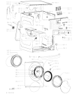Схема №1 WAE 7727/1 с изображением Декоративная панель для стиралки Whirlpool 481010650786