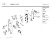 Схема №1 HMT9826 с изображением Набор кнопок для микроволновки Bosch 00187250