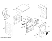 Схема №2 WTY887E25 Edition 25 с изображением Силовой модуль запрограммированный для сушилки Bosch 00636727