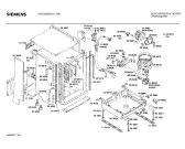 Схема №1 SR73200GB с изображением Панель для электропосудомоечной машины Siemens 00270890