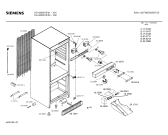 Схема №2 KG42S00IE с изображением Передняя панель для холодильной камеры Siemens 00213276