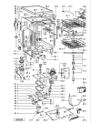 Схема №1 ADP 951/1 WH с изображением Панель для электропосудомоечной машины Whirlpool 481245379871