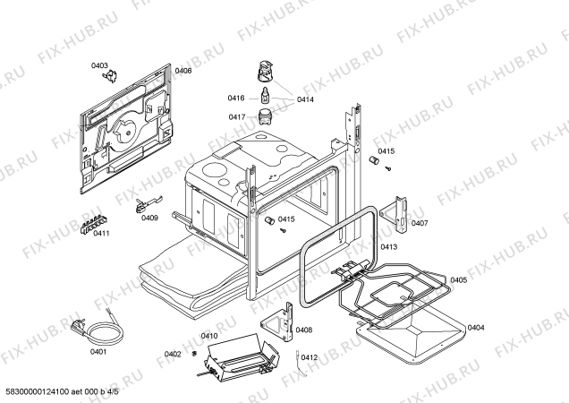 Схема №2 HG322200P с изображением Панель управления для электропечи Siemens 00448485