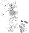 Схема №2 RK6354W (148889, HZOS3566) с изображением Дверка для холодильной камеры Gorenje 697735