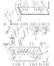 Схема №1 ARG 18480 A+ с изображением Сенсорная панель для холодильника Whirlpool 481010872884