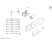 Схема №2 WM10A163DN с изображением Наклейка для стиралки Siemens 00621156